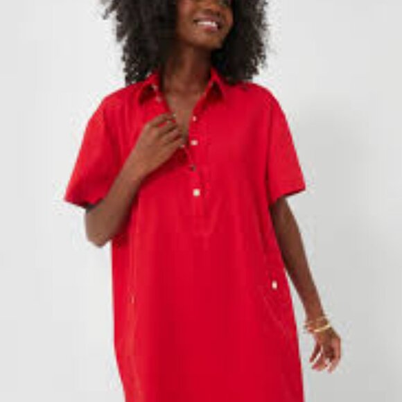 Tuckernuck Pomander Place Oakly Mini Dress in Red - Size XL - Picture 1 of 9